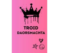 A5 Notebook, 100 Sheets/200 Pages, lined Irish Language Hardback Journal, Designed in Ireland: Troid Daorsmachta - Fight Tyranny