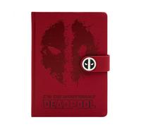 A5 Notebook Deadpool Splat Foderato Copertina Rigida Teen Idea Regalo Marvel