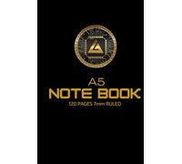 A5 Notebook for Go Getters: 120 page Lined Journal Notebook for Women, Men and Students. Stylish note taking for business and school.