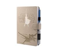 A5 Pelle Notebook E Penna Star Wars Luke Skywalker Compleanno Regalo di Natale