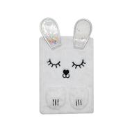 A5 Plush Fluffy Bunny Ruled Diary Notebook Writing Pad Journal Planner