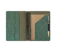 A5 PU Leather Notebook Cover, Notebook Protection Sleeve | Multi-functional Traveler's Diary Cover, Monthly Planner Sleeve For Writers Students Teachers Travelers Home Office School