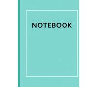 A5 square notebook: 80 pages | Universal design | Perfect for school and office
