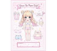 A5 Wide Ruled Journal Notebook: Dress Up Paper Doll | Wide Ruled | Cute Notebook for Girls | Notepad Diary Memo Planner | A5 Size(8.3X5.7) & 100+ Sheets