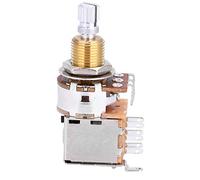 A500K Chitarra Elettrica Potenziometro Push Pulsante Interruttore Pot Materiale di rame Controllo del Tono per la Riparazione di Bassi Chitarra Elettrica