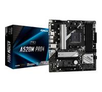 Asrock A520M Pro4 mATX - Scheda madre AM4 M.2/HDMI/DP/D-Sub/USB3.2 90-MXBDU0-A0UAYZ