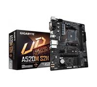 GIGABYTE Scheda madre A520M S2H - Supporta CPU AMD Ryzen serie 5000 AM4, VRM digitale puro 4+3 fasi, fino a 5100MHz DDR4 (OC), PCIe 3.0 x4 M.2, LAN GbE, USB 3.2 Gen 1