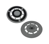 A52Z Supporto Superiore For Panno For Mocio In Plastica Grigia, Compatibile Con Xiaomi, Compatibile Con Roborock, P10 / Q Revo Robot Aspirapolvere