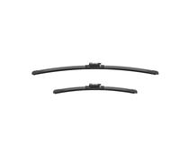 A555S KIT SPAZZOLE TERGI TERGICRISTALLI ANTERIORI BOSCH AEROTWIN AUDI A1 2010 ->