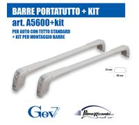 A5600+23 BARRE PORTATUTTO GEV + KIT per CHEVROLET NEXIA MITSUBISHI OPEL