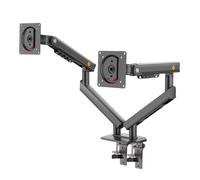 A5C - Supporto da scrivania doppio con molla meccanica per monitor LCD 17″-32″