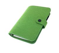 A6/ A5 6-Fori Copertina in Feltro RounView Cartella per Raccoglitori per Fogli Sciolti/Protettore per Copertine di Raccoglitori, Verde Oliva Intenso, A6 Mini Set
