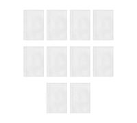 A6 Binder Inserti - 10 pezzi A6 Binder Clear Refill Card Sleeves | 10,6 x 16,5 cm Optimized Loading Protectors For Cash Organizer Business Card Tracker Adesivi Trading Students Teachers Writers