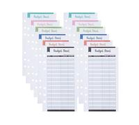 A6 Budget Binder Fai Da Te 12 pz Colore Budget Fogli Sostituibile Planner Accessori Per Notebook Scuola Ufficio Affari CancelleriaAgile e professionale.