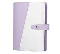 A6 Budget Design Multifunzionale Design del Compartimento Portatile PU PU PETHBOOK PER LE SCUOLA OFFICI Purple Eal Family, Famiglia. A6 Budget BinderBudget BindEra6 Notebook BinderNotebook (#2)