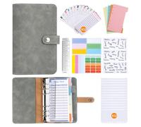 A6 Budget Planner, Libro del Risparmio con Cash Envelopes per Cash Stuffing