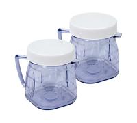 A61T-2 pezzi di ricambio compatibili con la maggior parte degli accessori del frullatore Oster Izer compatibili con 1 tazza di mini barattolo di plastica