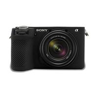 A6700 Custodia Easy Hood in silicone per fotocamera Sony Alpha 6700 DSLR Custodia morbida antigraffio Slim Fit Body Skin Protector Nero