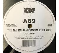 A69 - Feel that love again (Down to Defenin Mixes, 1996) / Vinyl Maxi Single [Vinyl 12'']