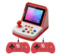 A6PLUS Mini console per videogiochi retrò 1000+ giochi Schermo da 3,2 pollici Joystick integrato Supporto uscita TV Home A