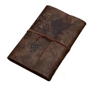 A7/A6/A5 Viaggiatori Vintage Notebook PU Pelle Vuota Kraft Diario Note Book Journal Sketchbook Cancelleria Ufficio Scolastico Taccuino da Viaggio Vintage(Color7,A6 185X125MM)