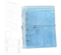 A7 Binder Notebook, Tri Fold Refillable Planner, Detachable Page Journal System, Compact Organizer Notebook, for Kids Adults School Classroom College Dorm Office Travel Outdoor Camping Study Use