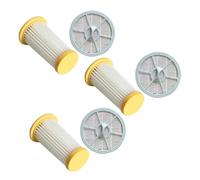 A74M 3X Ricambi for aspirapolvere Filtro HEPA e 3X Filtro di uscita dell'aria rotondo compatibile con Philips FC8260 FC8261 FC8262 FC8264