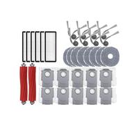 A78E-Accessori, Compatibilità For Aspirapolvere Roborock Qrevo L/QR 798/QV 35A/QR 598 - Spazzola Laterale Principale, Filtro Hepa, Panno For Mocio E Sacchetto For La Polvere