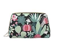 A7ee6b7db5860ad7fb56e2b36a60a39 (1) Borsa per il trucco impermeabile portatile in pelle con cerniera per casa viaggio per organizzare articoli da toeletta vari, bianco, taglia unica, Bianco, En