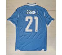 A8 MACRON LAZIO MAGLIA MAGLIETTA GARA HOME CAMPIONATO AUTENTICA M19 SERGEJ 21