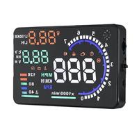 A8 OBD2 EOBD Car Head Up Display Tachimetro Temperatura Del'acqua Consumo Di Carburante Proiettore For Parabrezza Accessori For Auto