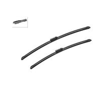 A862S KIT DUE SPAZZOLE TERGI TERGICRISTALLO NUOVA AUDI A5 A7 Q3 ANTERIORI BOSCH