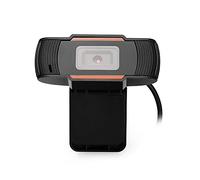 A870 Webcam USB con microfono integrato per assorbimento acustico per lezioni online Gaming Desktop e laptop Computer Camera Messa a fuoco automatica 30 gradi Rotabile Lente ottica fine Correzione del