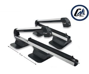 A8942 PORTASCI MAGNETICO BORA SCORREVOLE GEV 4 PAIA DI SCI O 2 SNOWBOARD