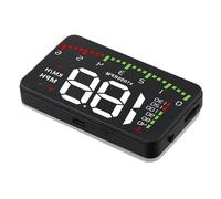 A900 Head Up Display Auto OBD2 Proiettore For Parabrezza Display HUD Temperatura Acqua Dropship