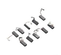A96 - Spazzola di carbone di ricambio per trapano a percussione Bosch GBH2-20 GBH2-22 GBH2-23 GBH2-24 GBH2-26 GBH2-28 GBH3-28DRE parti del motore, 19 mm x 8 mm x 5 mm, nero (confezione da 10)