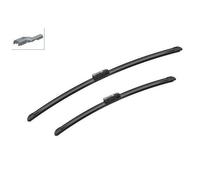 A979S KIT SPAZZOLE TERGI ANTERIORI BOSCH AEROTWIN VW PASSAT 3C2 TERGICRISTALLI