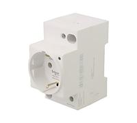 A9A15035 presa tipo F (Schuko) 250VAC 16A DIN ACTI9 SCHNEIDER ELECTRIC