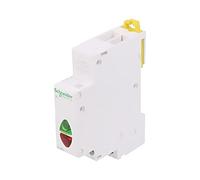 A9E18335 Spia di controllo LED 12-48VAC 12-48VDC DIN colore: verde/rosso SCHN...