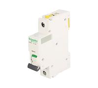 A9F03106 Interruttore di sovracorrente 230VAC lNomin: 6A Pole: 1 per guida DI...