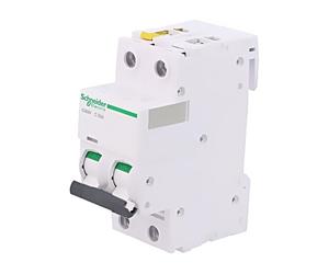 A9F04250 Interruttore di sovracorrente 400VAC Nomina: 50A Polo: 2 DIN Caratte...