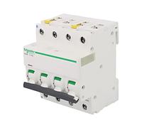 A9F04716 Interruttore di sovracorrente 400VAC lNenn: 16A Pole: 3+N per guida ...