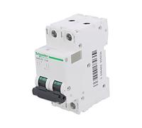 A9N61523 Interruttore di sovracorrente 500VDC lNomin: 3A Poli: 2 per guida DI...