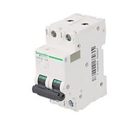 A9N61526 Interruttore di sovracorrente 500VDC lNomin: 6A Poli: 2 per guida DI...
