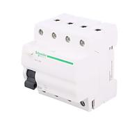 A9Z05463 Interruttore RCD Nome: 63A IDiff: 30mA Polo: 4 400VAC IP20 1-25mm² T...