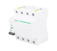 A9Z11480 Interruttore RCD Nome: 80A IDiff: 30mA Polo: 4 400VAC IP20 1-25mm² T...