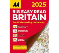 Aa Big Easy Read Atlas Britain 2025