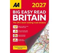 AA Big Easy Read Atlas Britain 2027 Spiral Bound