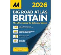 AA Big Road Atlas Britain 2026 (Anello, filo)