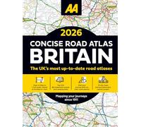 AA Concise Atlas Britain 2026 Spiral Bound